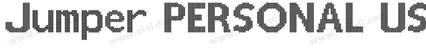 Jumper PERSONAL USE字体转换